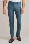 Rhone Gotham Slim Fit Water Repellent Pants In Blue