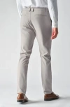 Rhone Gotham Slim Fit Water Repellent Pants In Griffin