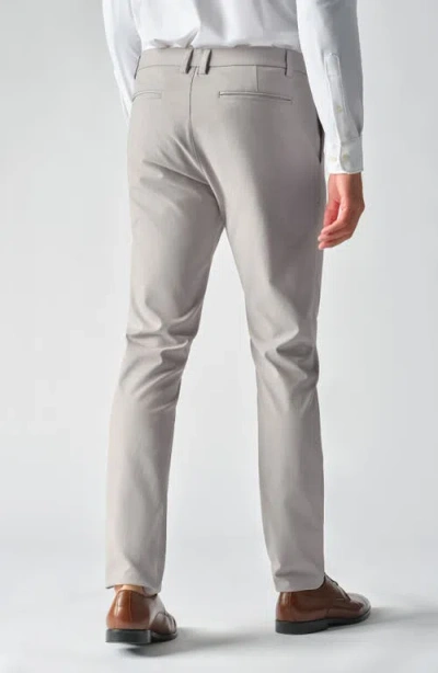 Rhone Gotham Slim Fit Water Repellent Pants In Griffin