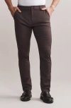 Rhone Gotham Slim Fit Water Repellent Pants In Thunderstorm Gray