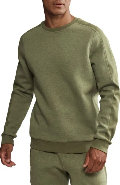 Rhone Heritage Midweight Crewneck Sweatshirt In Green