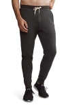 Rhone Heritage Midweight Joggers In Black Heather