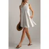 Rhone Highline Sleeveless Dress In White