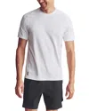 Rhone Invictus Perforated Performance T-shirt In Bright White