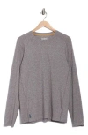 Rhone Invictus Long Sleeve Training T-shirt In Gray