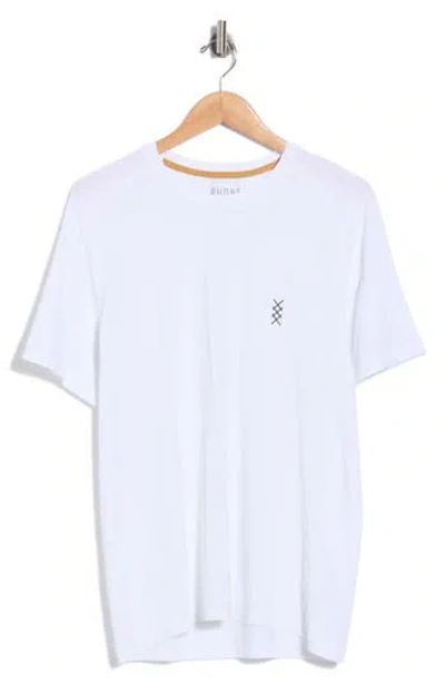 Rhone Invictus Performance Graphic T-shirt In White