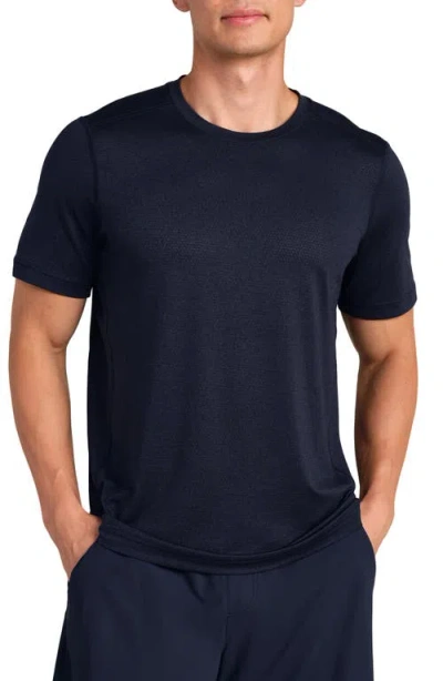Rhone Invictus V.2 Performance T-shirt In Blue