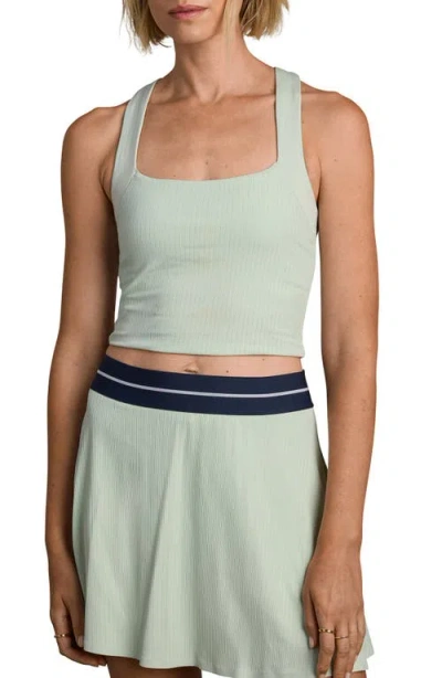 Rhone Lightspeed Court Longline Bra In Green