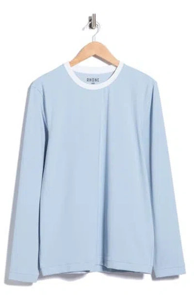 Rhone Links Golf Crewneck Sweatshirt In Blue