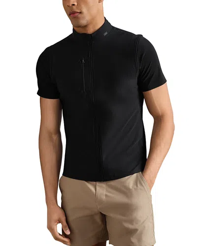 Rhone Long Game Vest In Black