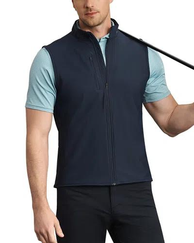 Rhone Long Game Performance Vest In Blue