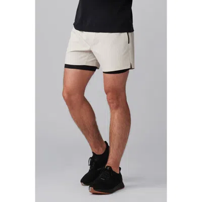 Rhone Mako 5-inch Tech Shorts In Gray