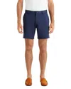 Rhone Flat Front Resort Shorts In Blue