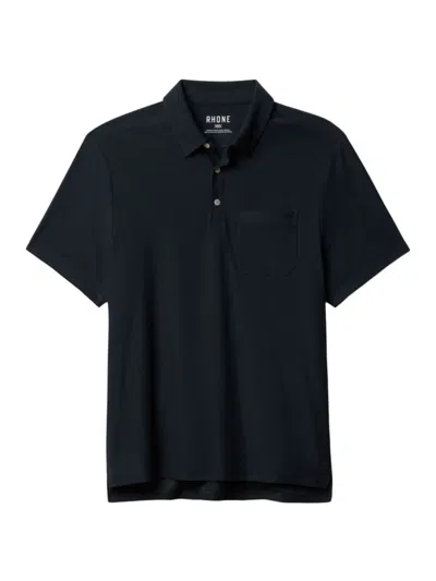 Rhone Men's Wfh Polo Shirt In Black