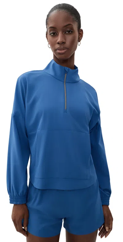 Rhone Mirage Anorak Deep Sea Blue