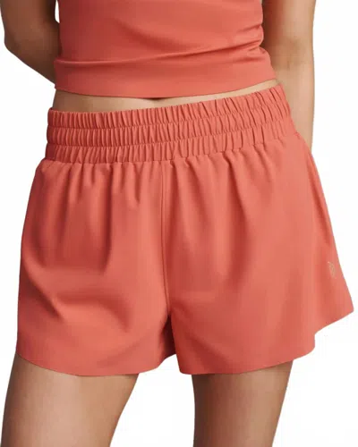 Rhone Mirage 3-inch Lined Recycled Polyester Running Shorts In Red