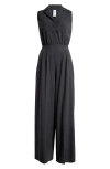 Rhone Mirage Sleeveless Jumpsuit In Black
