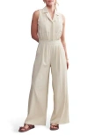 Rhone Mirage Sleeveless Jumpsuit In Sand