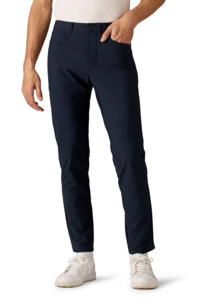 Rhone Momentum Water Repellent Flat Front Golf Pants In True Navy