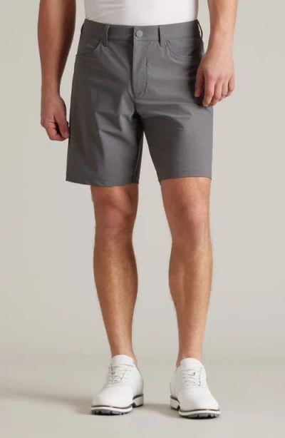 Rhone Momentum Water Repellent Golf Shorts In Smoke