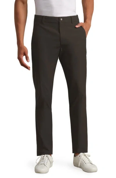 Rhone Nomad Slim Fit Tech Water Repellent Chinos In Green