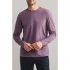 Rhone Origin Long Sleeve Crewneck T-shirt In Purple