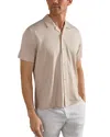 Rhone Palms Camp Collar Patterned Shirt In Multi