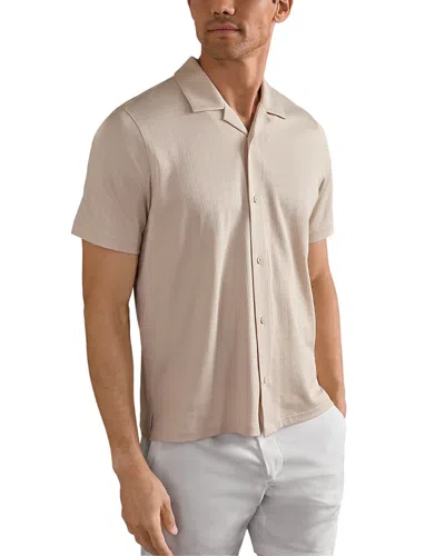 Rhone Palms Camp Collar Patterned Shirt In Multi