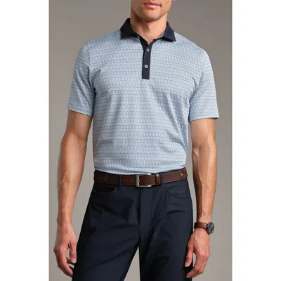 Rhone Performance Golf Polo In Blue