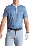 Rhone Performance Golf Polo In Blue