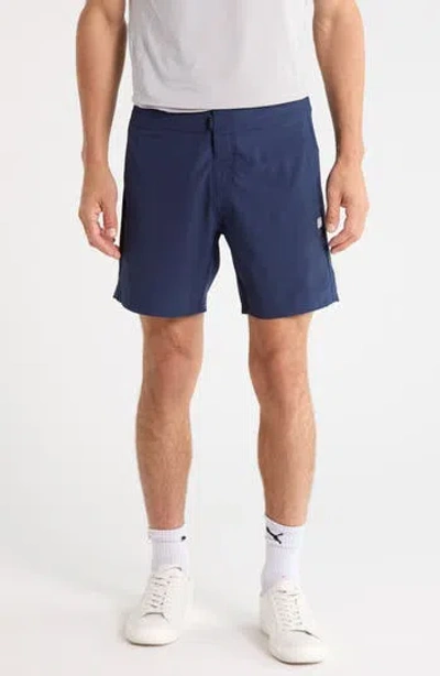 Rhone Point Break 7.5-inch Board Shorts In Navy