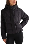Rhone Powder 650 Fill Power Down Puffer Jacket In Black