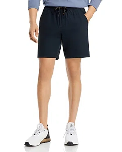 Rhone Pursuit 7 Drawstring Shorts In Black