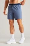 Rhone Pursuit 7-inch Unlined Training Shorts In Folkstone Gray