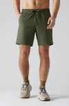 Rhone Pursuit 7-inch Unlined Training Shorts In Lichen Green