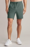Rhone Pursuit 7-inch Unlined Training Shorts In Tidal Green