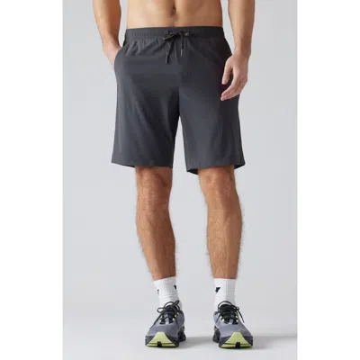 Rhone Pursuit 9-inch Lined Shorts In Asphalt