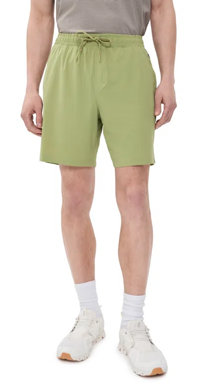 Rhone Pursuit Shorts 7 Dusty Sage In Green