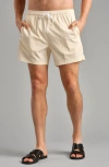 Rhone R&r 5.5-inch Swim Trunks In Yellow Dawn Mini Stripe