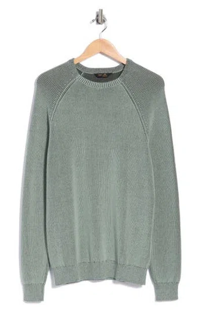 Rhone Raglan Sleeve Rib Sweater In Animal Print