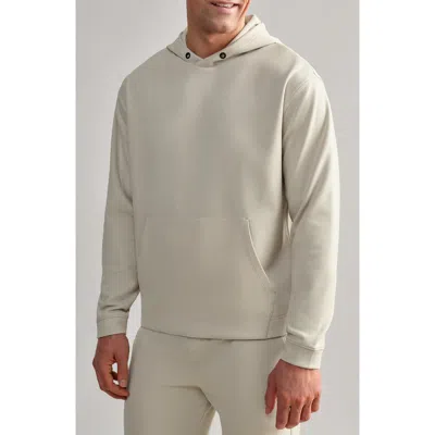Rhone Range Relaxed Fit Fleece Hoodie In Sandstone