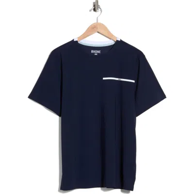 Rhone Regatta Performance T-shirt In True Navy