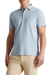 Rhone Regatta Piqué Performance Polo In Arctic Blue