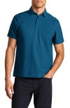 Rhone Regatta Piqué Performance Polo In Blue