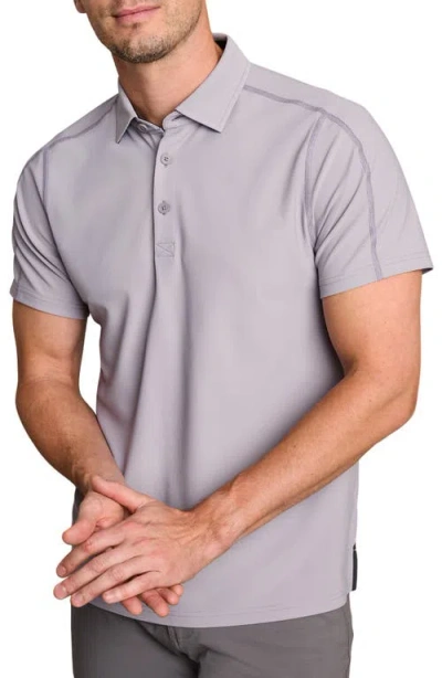 Rhone Regatta Piqué Performance Polo In Blue