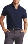Rhone Regatta Piqué Performance Polo In True Navy