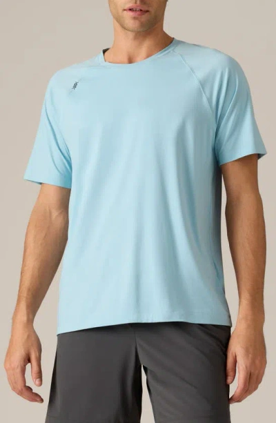 Rhone Reign Athletic Short Sleeve T-shirt In Aquamarine