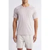Rhone Reign Athletic Short Sleeve T-shirt In Cloud Graydnu