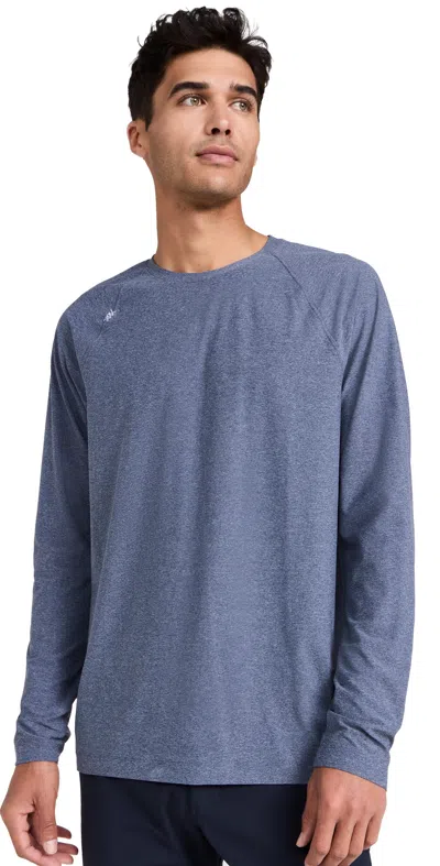 Rhone Reign Long Sleeve Midnight Heather
