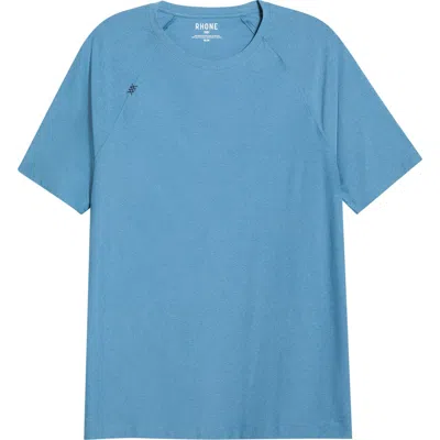 Rhone Reign Performance T-shirt In Blue